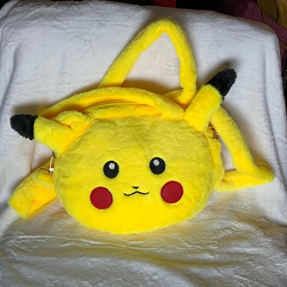 Handbags - Yellow Plush Pikachu Kids Toy